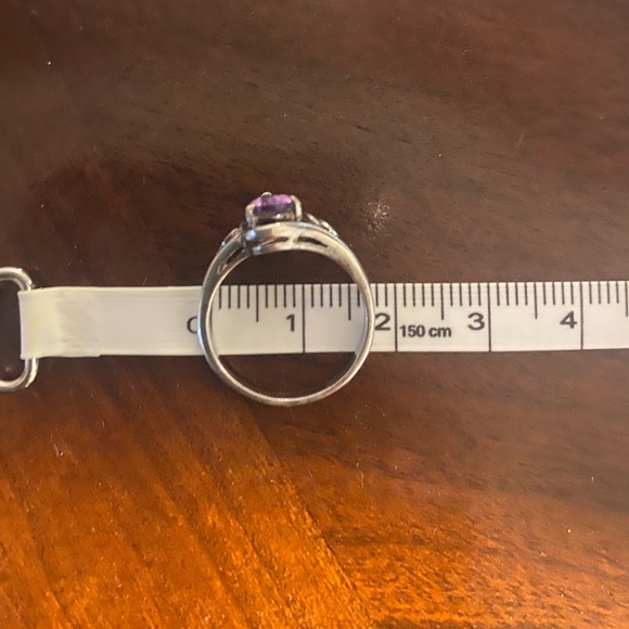 Amethyst silver ring - Picture 9 of 9